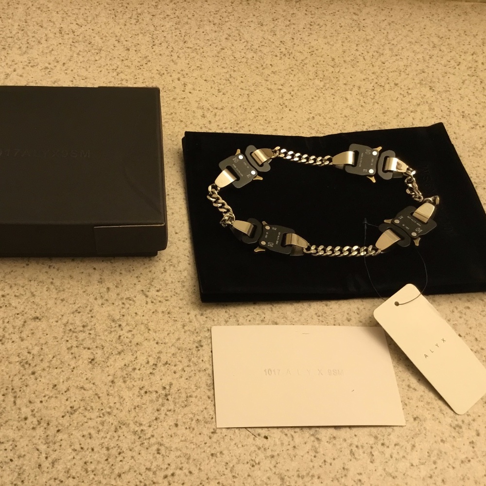 1017 Alyx Choker 4 Ever Chain Necklace In Silver